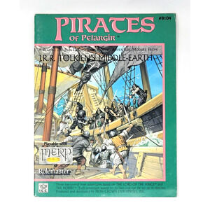 MERP Pirates of Pelargir LOTR Tolkien Middle Earth RPG Module ICE #8104 (VG)